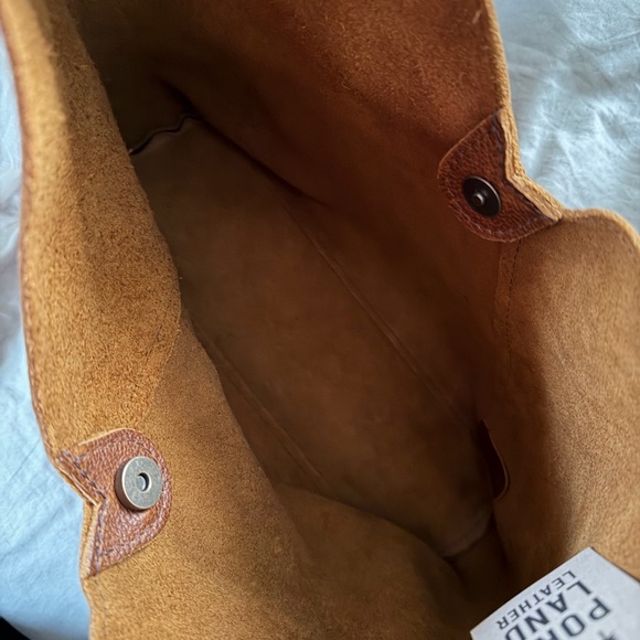 NWT Portland Leather Goods Oversized Naomi Durango Shoulder Bag - Picture 3 of 5